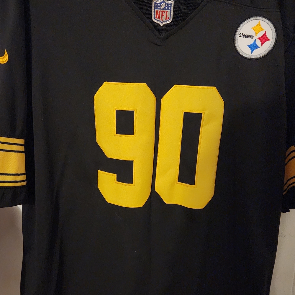 NFL Black and Yellow Steelers Jersey